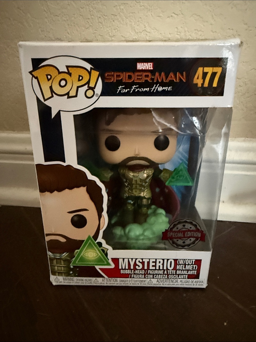 Funko Mysterio Pop! Figure- Spider-Man Far from Home 477